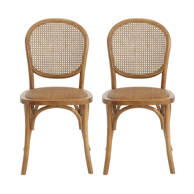 Vintage Style Dining Chairs (Set of 2) - R&R Furniture Gallery (Fountain Valley, CA)