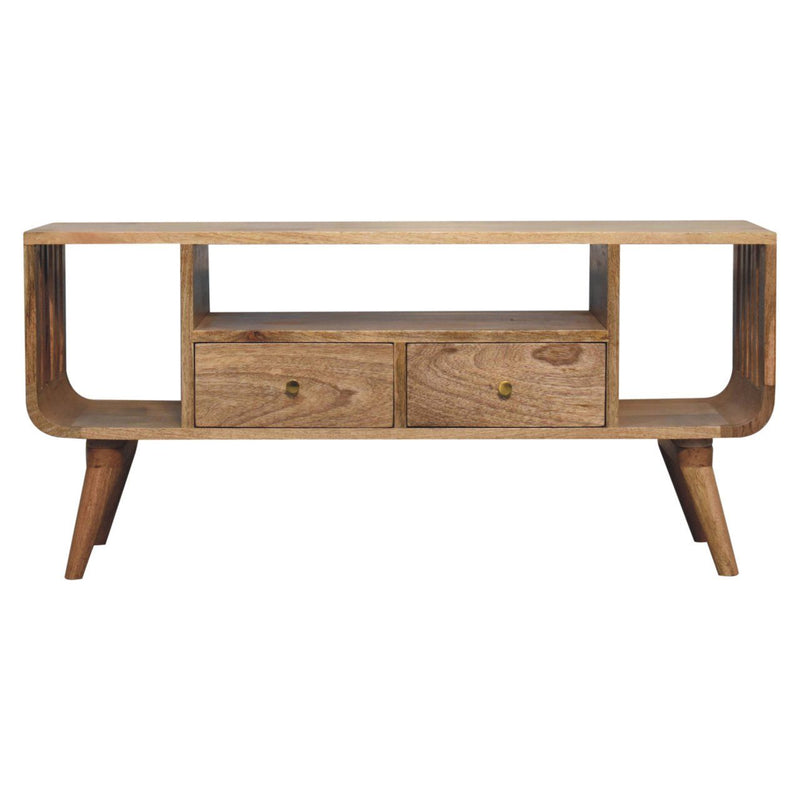 Soba - Multi Media Unit - Brown - R&R Furniture Gallery (Fountain Valley, CA)