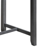 Graham - 3 Piece Small Space Counter Height Dining Table With Shelves And 2 Chairs (Set of 3) - R&R Furniture Gallery (Fountain Valley, CA)