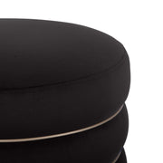 Lakka - Velvet Ottoman - R&R Furniture Gallery (Fountain Valley, CA)