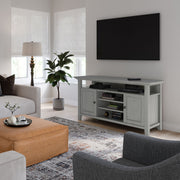 Amherst - TV Media Stand, Handcrafted - R&R Furniture Gallery (Fountain Valley, CA)