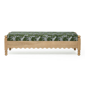 Thelma - Leopard Jacquard Bench