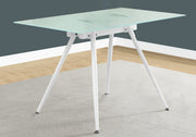 Computer Desk For Home Office, Laptop, Tempered Glass, Contemporary & Modern - White - R&R Furniture Gallery (Fountain Valley, CA)