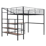 Loft Bed With Desk And Lateral Storage Ladder - R&R Furniture Gallery (Fountain Valley, CA)