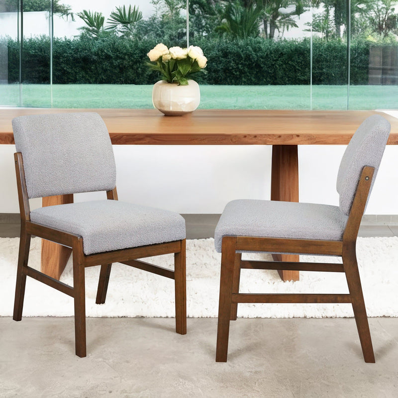 Caldwell - Dining Chair (Set of 2) - Light Gray - R&R Furniture Gallery (Fountain Valley, CA)