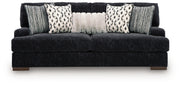 Whitmore Manor - Sofa - Black Pearl - R&R Furniture Gallery (Fountain Valley, CA)