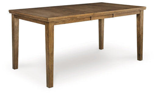 Urbinforte - Counter Height Dining Extension Table - Light Brown - R&R Furniture Gallery (Fountain Valley, CA)