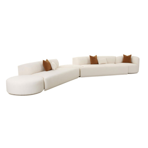 Fickle - Boucle Modular Sectional - R&R Furniture Gallery (Fountain Valley, CA)