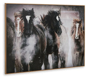 Chaseburn - Wall Art - Brown / Black / White - R&R Furniture Gallery (Fountain Valley, CA)