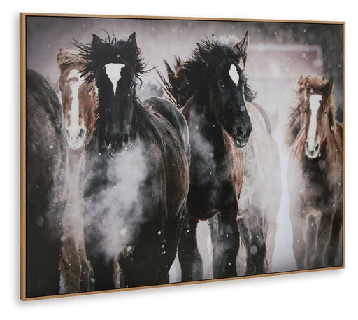 Chaseburn - Wall Art - Brown / Black / White - R&R Furniture Gallery (Fountain Valley, CA)