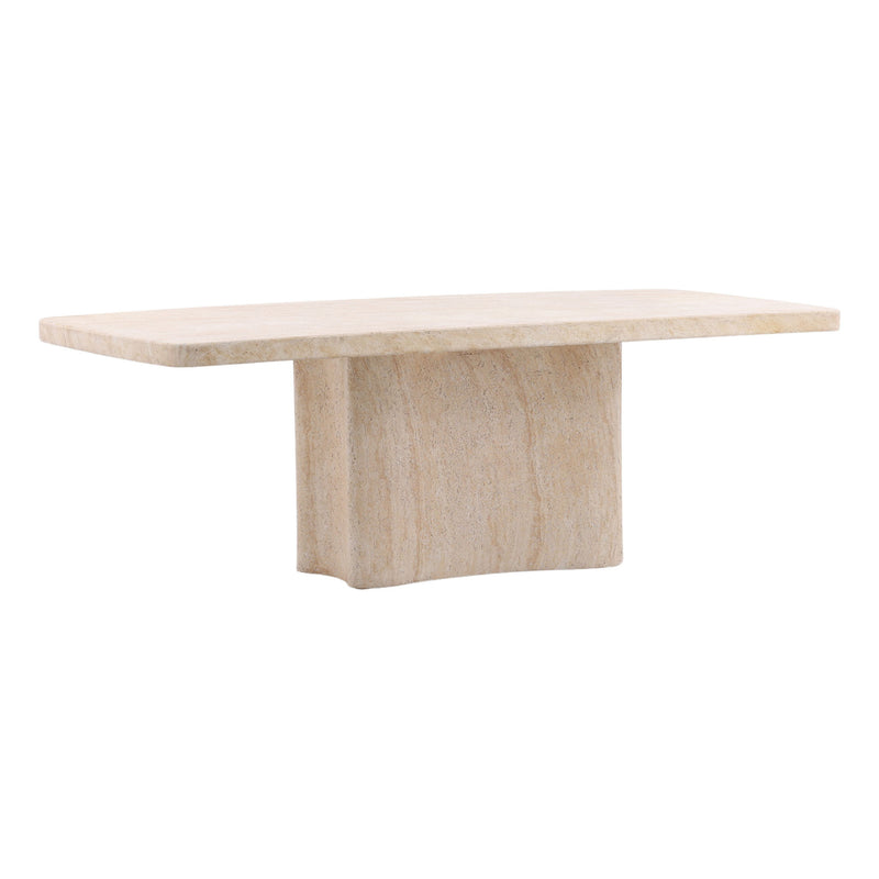 Payson - Outdoor Dining Table - Faux Travertine