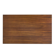 Industrial Style Indoor Dining Table With Metal Legs - Walnut / Black - R&R Furniture Gallery (Fountain Valley, CA)