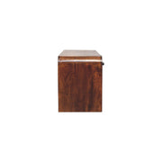 Aspen - Slim Media Unit - Dark Brown - R&R Furniture Gallery (Fountain Valley, CA)