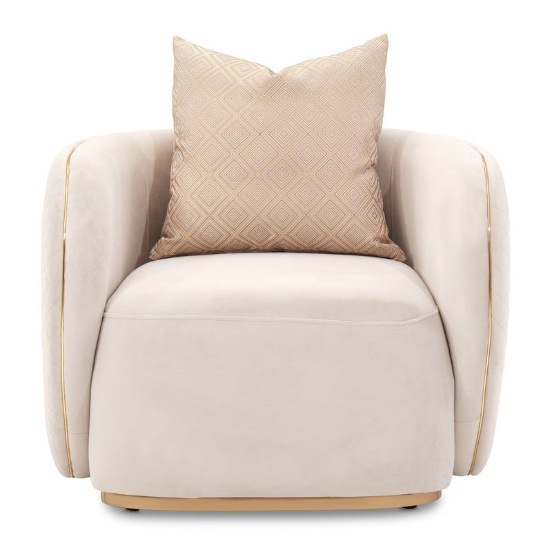 Ariana - Velvet Accent Chair - R&R Furniture Gallery (Fountain Valley, CA)