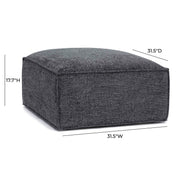 Mindy - Ottoman - R&R Furniture Gallery (Fountain Valley, CA)