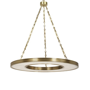 Newport - 1 Light LED Pendant - Brass