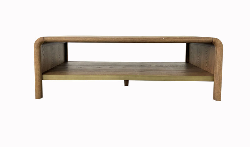 Waterfall - Cocktail Table - Latte - R&R Furniture Gallery (Fountain Valley, CA)