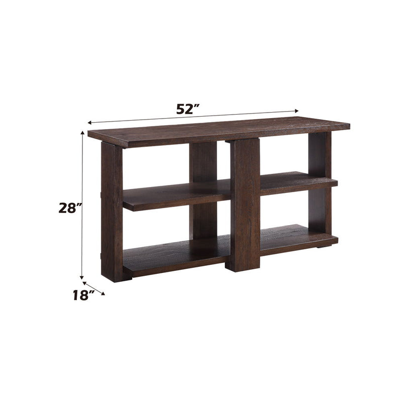 Niamey - Sofa Table - Walnut - R&R Furniture Gallery (Fountain Valley, CA)