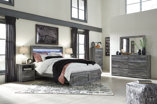Baystorm - Panel Bedroom Set - Gray - R&R Furniture Gallery (Fountain Valley, CA)