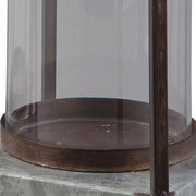 Diedrick - Lantern Set (Set of 2) - Gray / Black - R&R Furniture Gallery (Fountain Valley, CA)