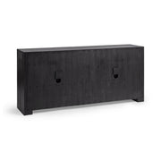 Classic Home Bristol 4-door cabinet buffet with wooden finish and modern design, featuring ample storage space and sleek handles.