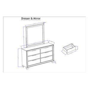 Callisie - Dresser With Spacious Drawers - Brown