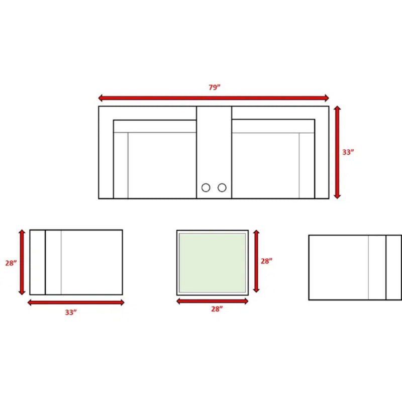 Outdoor Wicker Seating Group With Cushions - R&R Furniture Gallery (Fountain Valley, CA)