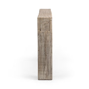 Classic Home Giza Console Table with a sleek wooden surface and modern design, perfect for entryways or living rooms.
