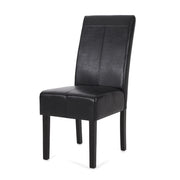 Pertica - Dining Upholstered Armless Chairs (Set of 2) - R&R Furniture Gallery (Fountain Valley, CA)