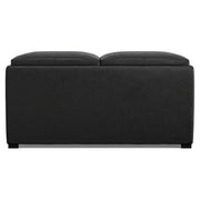 Avalon - Upholstered Square Coffee Table Storage Ottoman - R&R Furniture Gallery (Fountain Valley, CA)