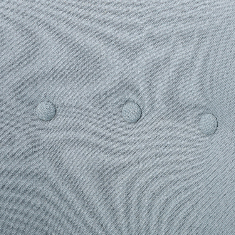 Contemporary Upholstered Club Chair With Button Tufting