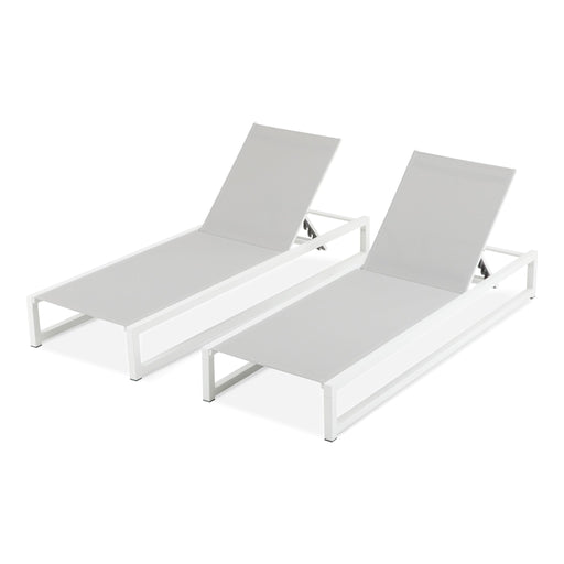 Chaise Lounge With 5 Reclining Positions, Outdoor Patio Lounge Chairs - R&R Furniture Gallery (Fountain Valley, CA)