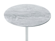 Orbit - 15.5" End Table With Height Adjustable Marble Textured Top - R&R Furniture Gallery (Fountain Valley, CA)