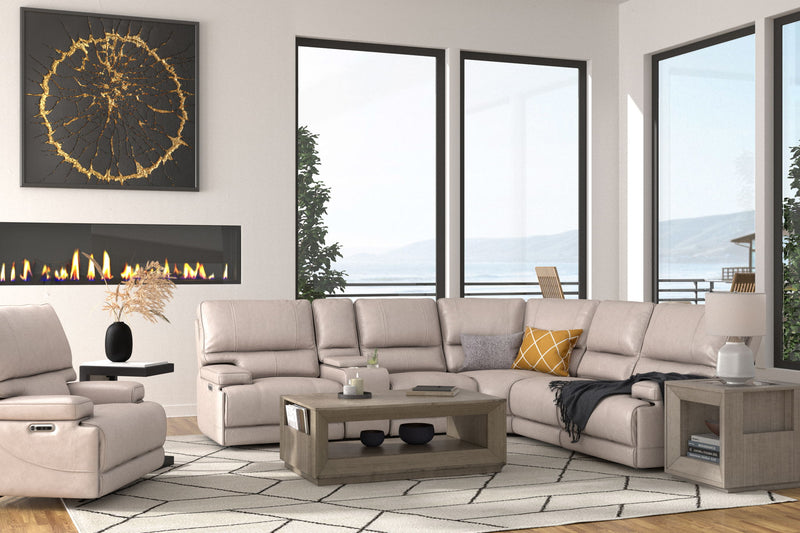 Whitman - Power Reclining Sectional - R&R Furniture Gallery (Fountain Valley, CA)