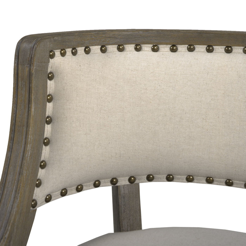 Paris - Farmhouse Counter Height Bar Stool With Backrest - R&R Furniture Gallery (Fountain Valley, CA)