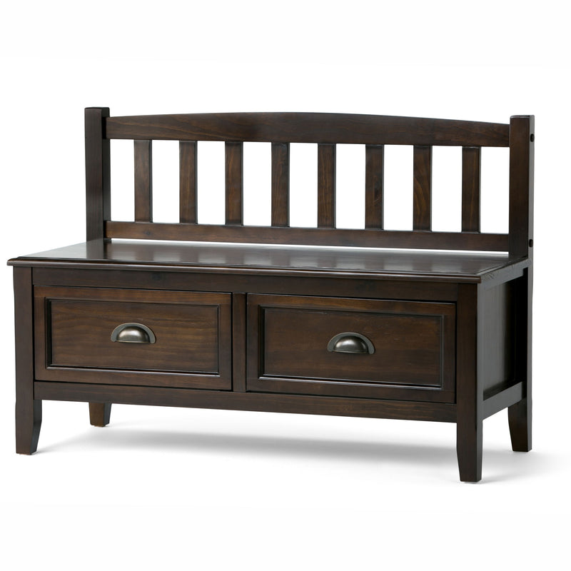 Burlington - Entryway Storage Bench With Drawers - R&R Furniture Gallery (Fountain Valley, CA)