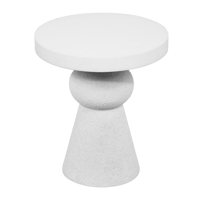 Lupita - Side Table - White - R&R Furniture Gallery (Fountain Valley, CA)