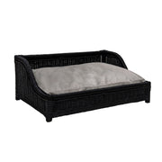 Poppy - Rattan Small Pet Bed - Black - R&R Furniture Gallery (Fountain Valley, CA)