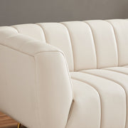 Lamattina - Genuine Italian Channel Tufted Sofa - R&R Furniture Gallery (Fountain Valley, CA)