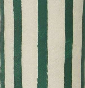 Maiori - Striped Papier Mache Table Lamp - R&R Furniture Gallery (Fountain Valley, CA)