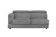 Alwin - Modular Lf Sofa - Dark Gray Fabric - R&R Furniture Gallery (Fountain Valley, CA)