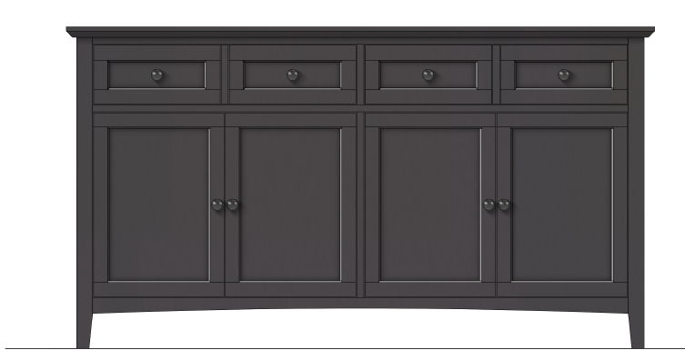 Grace Sideboard - Raven
