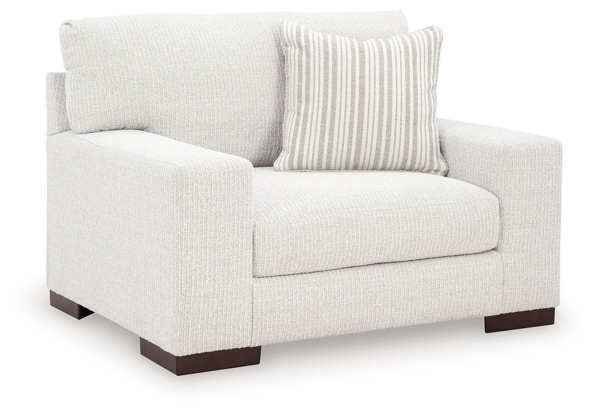 Hartside - Chair And A Half - Frosted - R&R Furniture Gallery (Fountain Valley, CA)