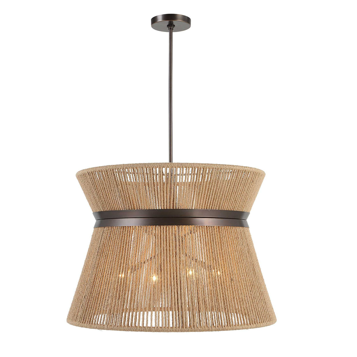 Highly Strung - 8 Light Round Pendant