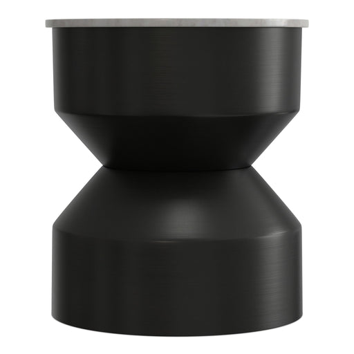 Maxine - Side Table - Black White - R&R Furniture Gallery (Fountain Valley, CA)