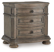 Ardenfield - Three Drawer Night Stand - Light Brown - R&R Furniture Gallery (Fountain Valley, CA)