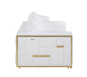 1130 - Top Grain Italian Leather Living Room Set - R&R Furniture Gallery (Fountain Valley, CA)