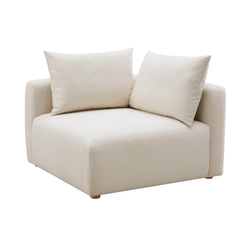 Hangover - Linen Modular Corner Chair - Cream - R&R Furniture Gallery (Fountain Valley, CA)