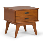 Draper - Handcrafted Mid Century End Table - R&R Furniture Gallery (Fountain Valley, CA)