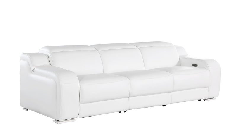 1116 - 7-Piece Modular Power Reclining Sofa, Loveseat & Chair Set In With 6 Power Recliners & Power Headrests